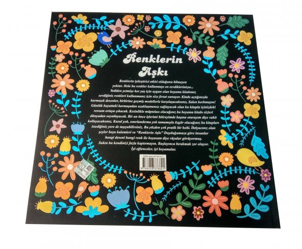 Renklerin Aşkı - Büyüklere Boyama Kitabı - Resim 5