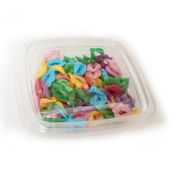 Plastik Dudak Ağız 100 Adetli - Resim 2