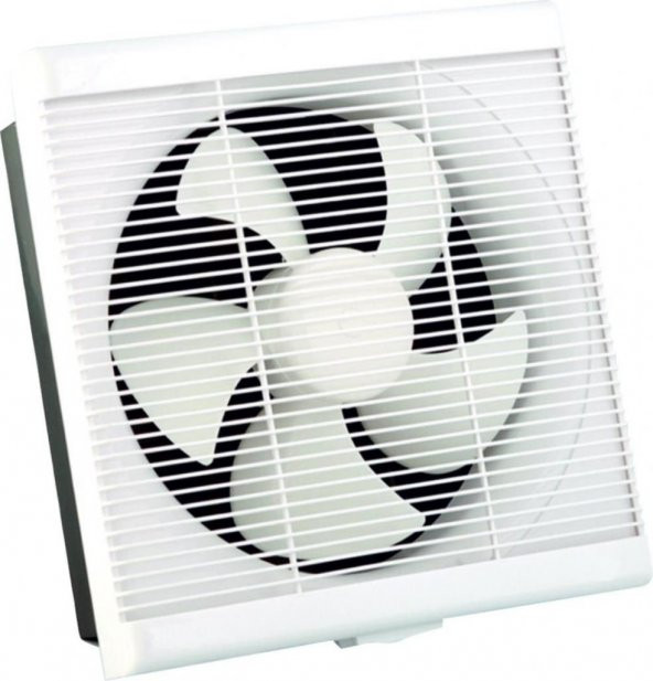 KORFAN USVF 603-8 20cm Süper İnce Dekoratif Panjurlu Havalandırma Fanı ürün görseli 1