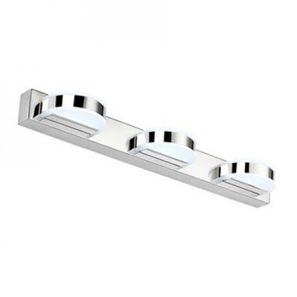 YCL YDA-2012 3’lü Yarım Daire Krom Led Tablo Duvar Aplik ürün görseli 1