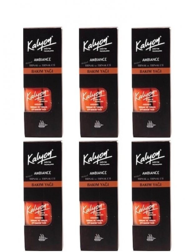 Kalyon Tırnak Ve Tırnak Eti Bakım Yağı 11 Ml 6'lı Set ürün görseli 1