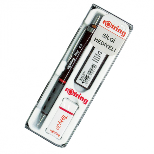 Rotring Okul Seti Versatil+Min Silgi Hediyeli 0.7 MM Bordo RO-KK07-07 ürün görseli 1