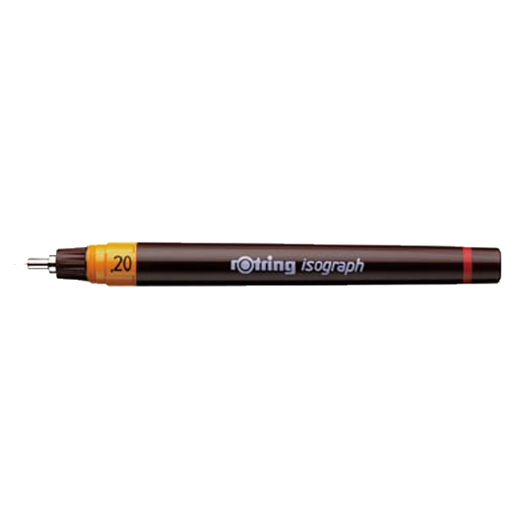 Rotring Rapido Kalemi Isograph 0.20 MM 1903397 ürün görseli 1