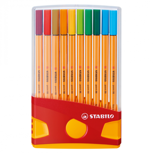 Stabilo Keçe Uçlu İnce Kalem 88 Point 0.4 MM Karışık Renk 20 Lİ Colorparade 8820-03 ürün görseli 1