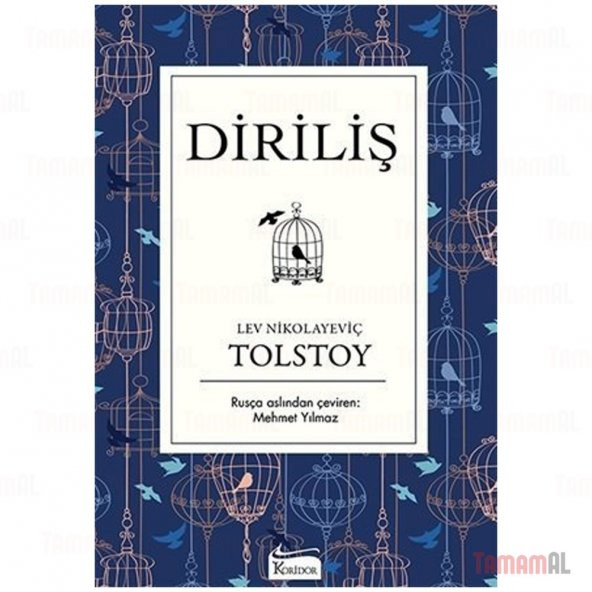 DİRİLİŞ Lev Nikolayeviç Tolstoy (BEZ CİLTLİ) - Resim 3