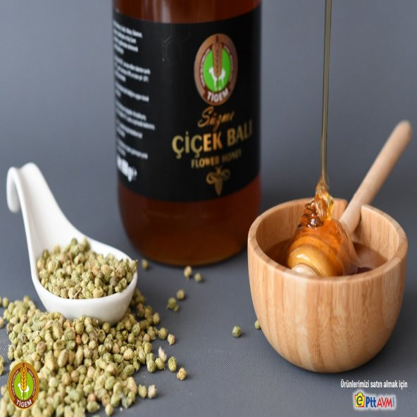 Tigem Süzme Çiçek Balı 850 gr ürün görseli 1