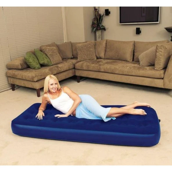 Bestway 67000 Tek Kişilik Şişme Yatak 185X76X22 cm ürün görseli 1