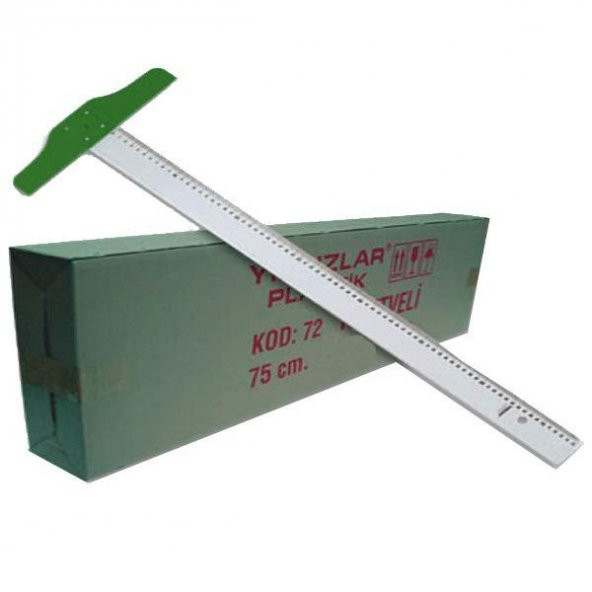 Yıldızlar T Cetvel Plastik 75 CM 72 ürün görseli 1