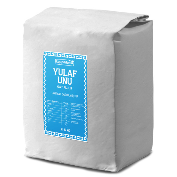 KAPPADOKİA PASTÖRİZE YULAF UNU 5 KG ürün görseli 1