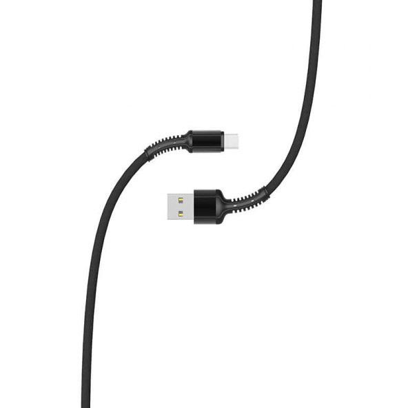 LS66 2.4A Hızlı Şarj 30CM Micro Akıllı Çip Usb Kablo - Resim 7