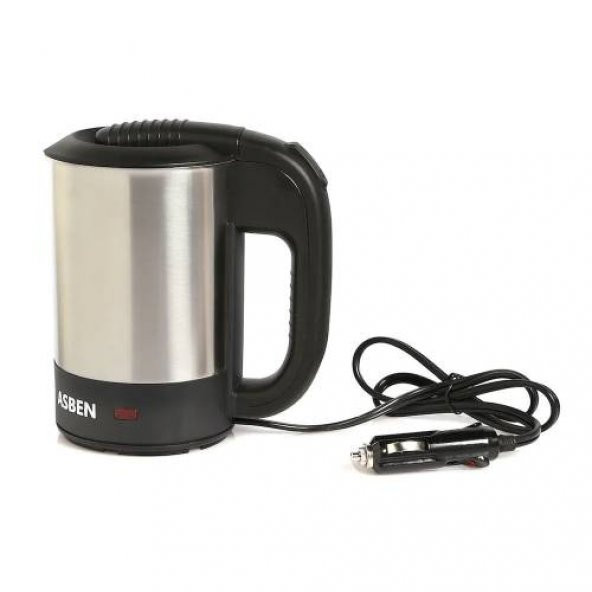 Asben AS-203 Çelik 24 Volt araç oto kettle su ısıtıcı ürün görseli 1