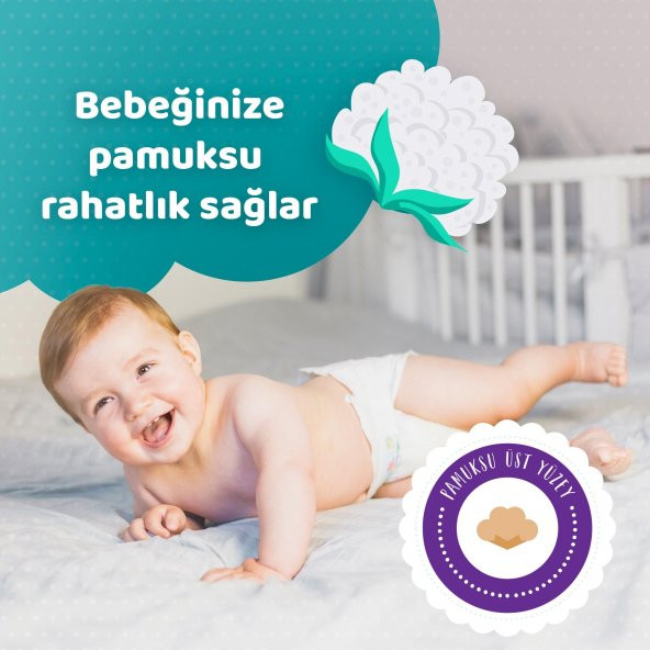 ELBEBEK ELİTE BEBEK BEZİ  2 NUMARA MİNİ 200 ADET - Resim 6