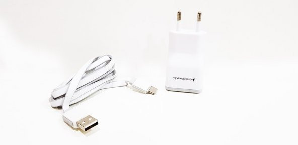 Oppo A52 Uyumlu USB Type-C Ev Şarj Aleti - Resim 3