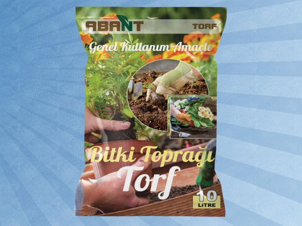 torf  toprağı  ABANT torf  10 lt lik  5 adet toplam fiyat ürün görseli 1