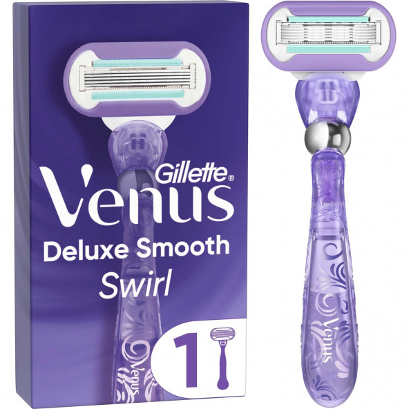 Gillette Venus Swirl Extra Smooth Kadın Tıraş Makinesi ürün görseli 1