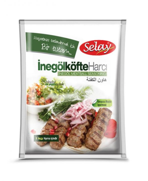 Selay İnegöl Köfte Harcı ( 80gr*20 Ad) ürün görseli 1