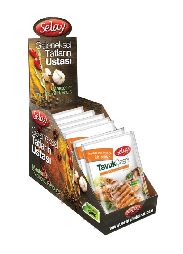 Selay Tavuk Çeşni (60 Gr*20 Ad) - Resim 3