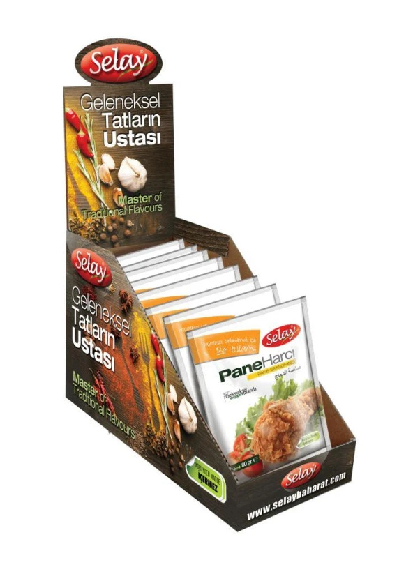 Selay Tavuk Pane Harcı (80gr* 20 Ad ) - Resim 3