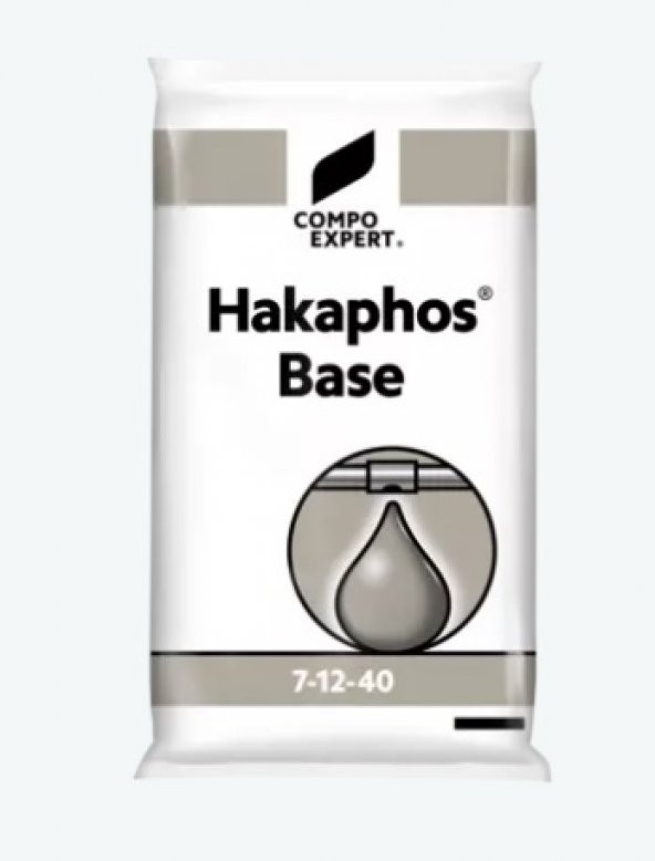 Compo Hakaphos Base 7-12-40+(2MgO)+ME Damlama Sulama Gübresi 25Kg ürün görseli 1