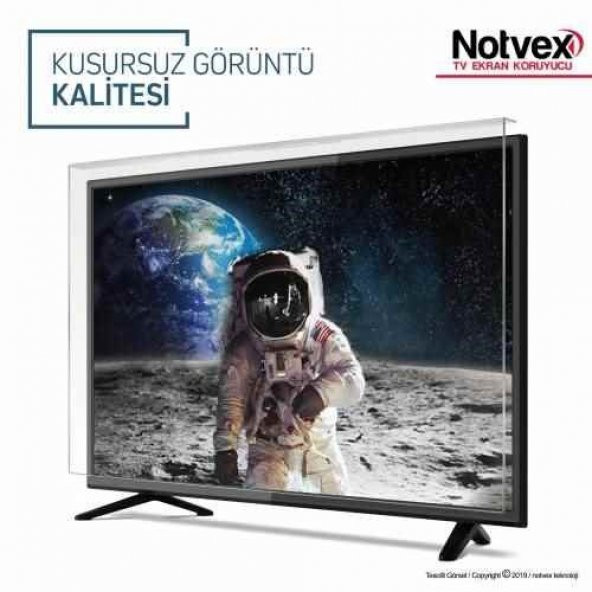 Notvex 55" inç (inch) Tv Ekran Koruyucu - Tv Ekran Koruma Paneli ürün görseli 1