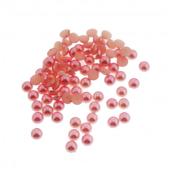 100 Adet 8mm Yarım İnci - Resim 3