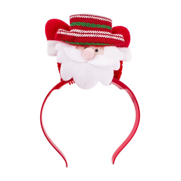 Yılbaşı Noel Baba Işıklı Simli Taç ürün görseli 1