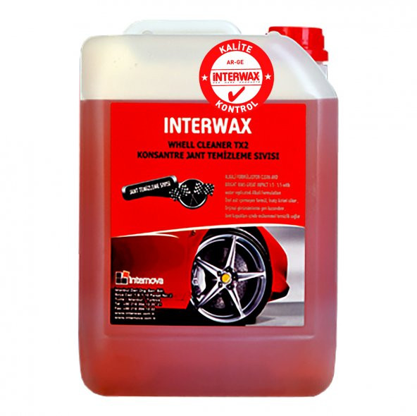 İNTERWAX JANT TEMİZLEYİCİ TX2 5 KG ürün görseli 1