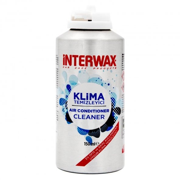 INTERWAX LİMON KOKULU KLİMA TEMİZLEYİCİ KLİMA FRESH 150 ML ürün görseli 1