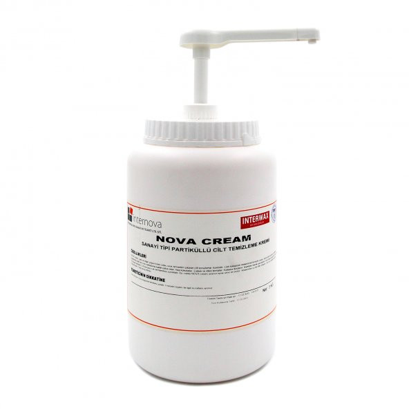INTERWAX ENDÜSTRİYEL EL TEMİZLEME KREMİ 3 KG ürün görseli 1