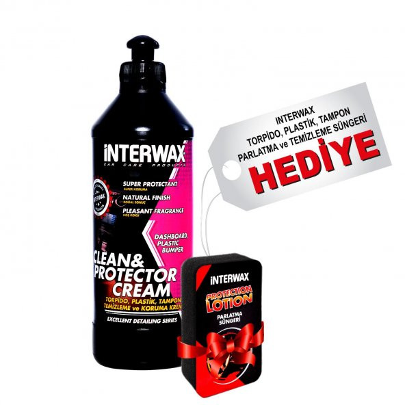 INTERWAX TORPİDO PARLATICI VE BAKIM KREMİ 500 ML ürün görseli 1