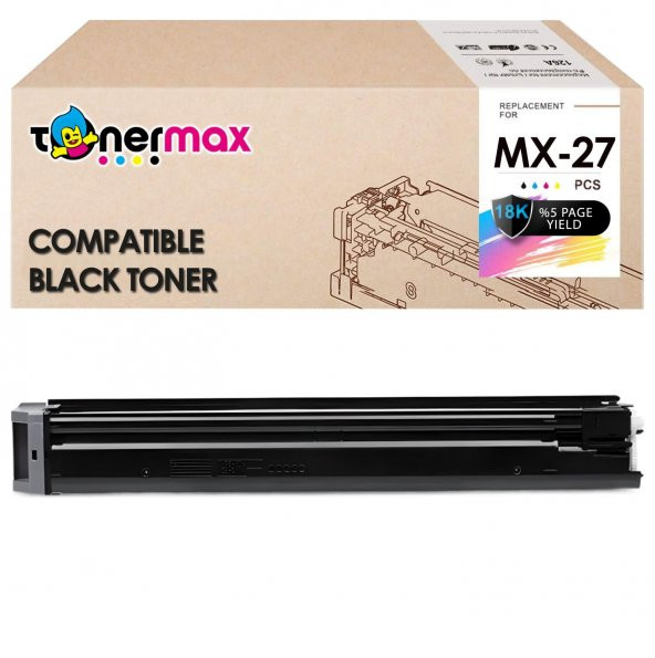 Sharp MX-27GT Muadil Toner Siyah/ MX2300 / MX2700 / MX4501 ürün görseli 1