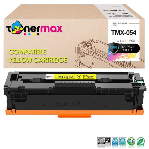 Canon CRG-054 LBP-621Cw Sarı Muadil Toner ürün görseli 1