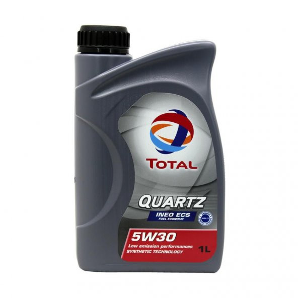 Total Quartz Ineo Ecs 5W-30 1 Lt Sentetik Partiküllü Motor Yağı ürün görseli 1