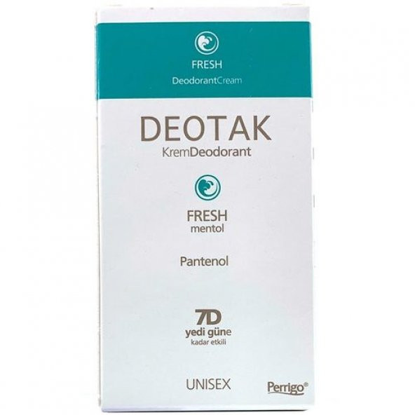Deotak Krem Deodorant Fresh 35 ml ürün görseli 1