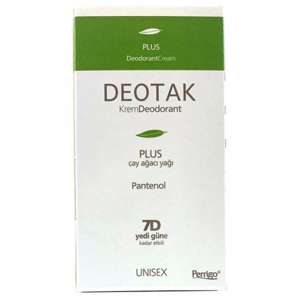 Deotak Krem Deodorant Plus 35 ml ürün görseli 1