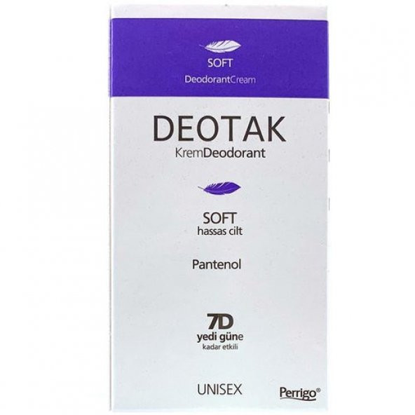 Deotak Krem Deodorant Soft35ml ürün görseli 1