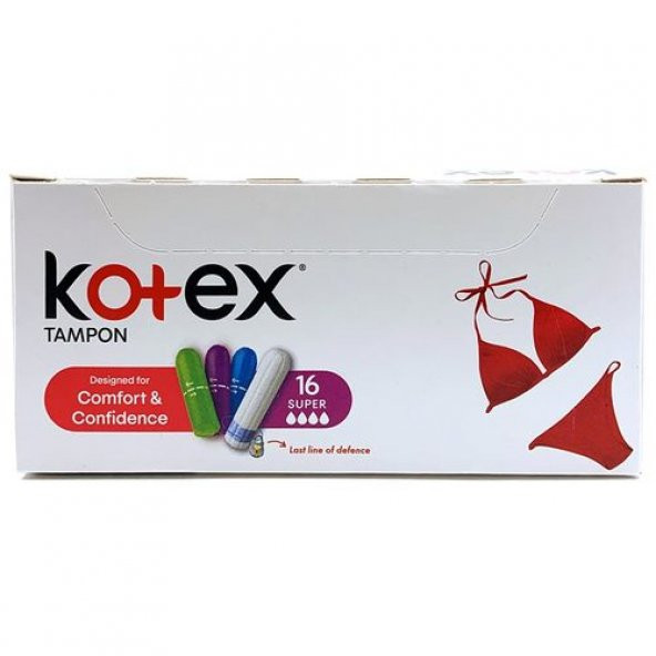 Kotex Tampon Super ürün görseli 1