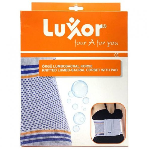 Luxor Örgü Lumcosacral Korse - xxLarge 107 ürün görseli 1