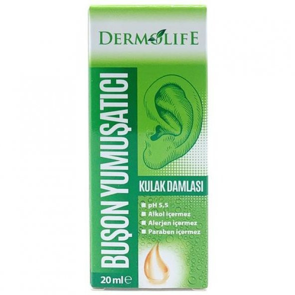 Dermolife Buşon Yumuşatıcı Kulak Damlası 20 ml ürün görseli 1