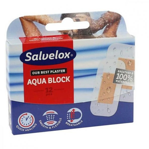 Salvelox Hizli Iyilestirici Yara Bandi Orta 12li ürün görseli 1