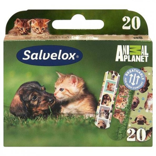 Salvelox Yara Bandi Hayvanlar Alemi 20li ürün görseli 1