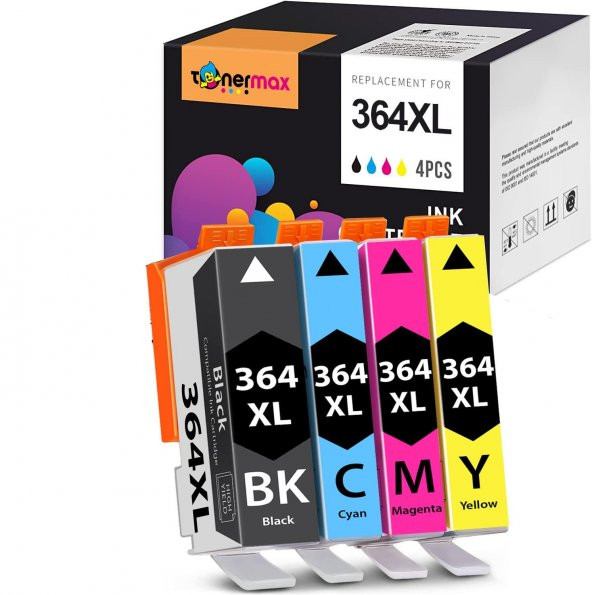 Hp  5514 Muadil Kartuş , Hp 364XL Muadil Kartuş Set ürün görseli 1