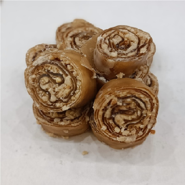Ballı Fındıklı Sarma Pestil 1 Kg  Haftalık ve Taze Üretim Malatya Yöresel Ürünü ürün görseli 1