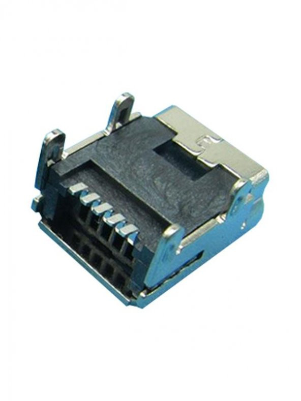 Mini Usb Type B Dişi 5 Pin Smd Pin - Dip Bacak Pcb Soket - Resim 2