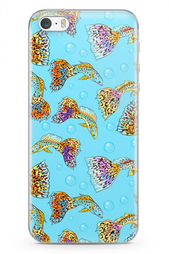Apple iPhone 5s Kılıf Fishie Serisi Madelyn - Resim 2