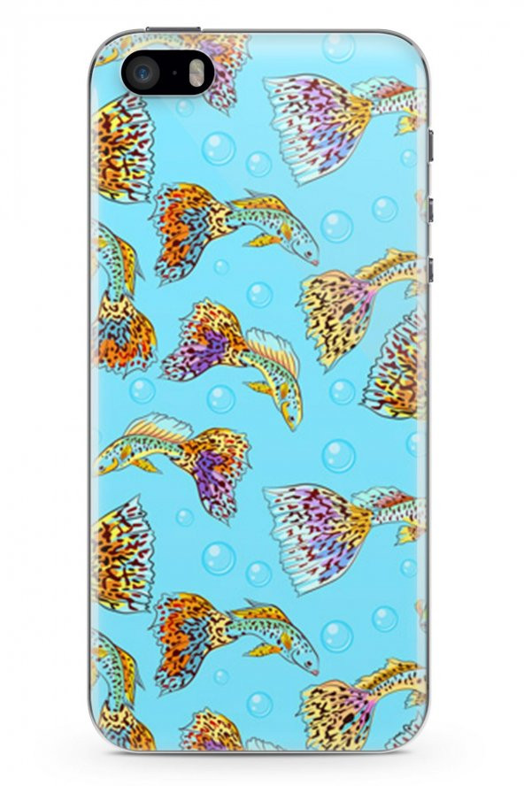 Apple iPhone 5s Kılıf Fishie Serisi Madelyn - Resim 4