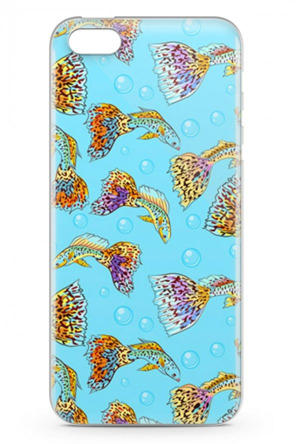 Apple iPhone 5s Kılıf Fishie Serisi Madelyn - Resim 5