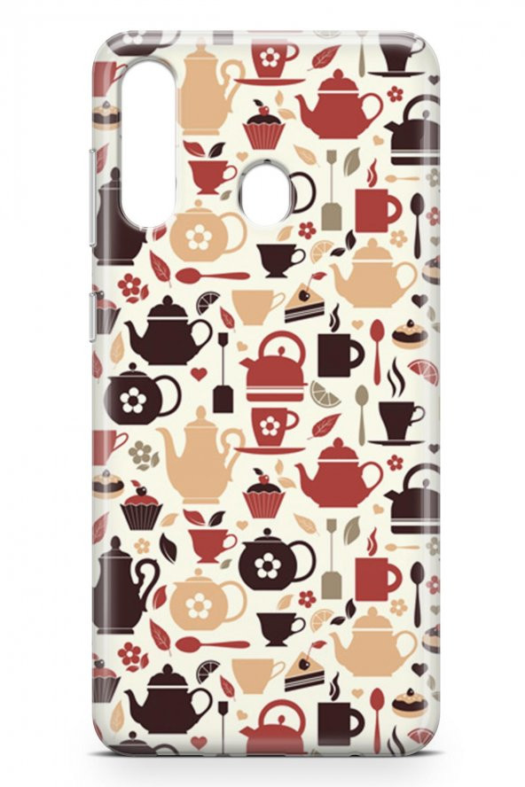 Samsung Galaxy M40 Kılıf Tea Time Serisi Jayla - Resim 3