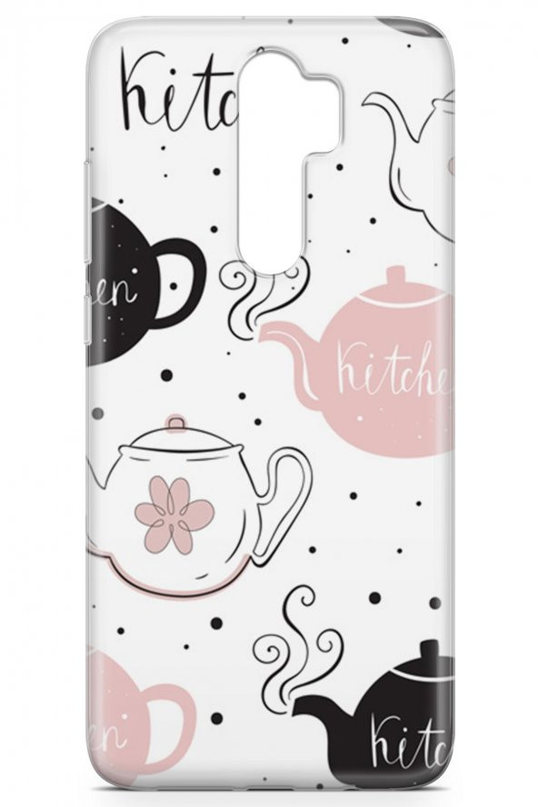 Xiaomi Redmi Note 8 Pro Kılıf Tea Time Serisi Alayna - Resim 4