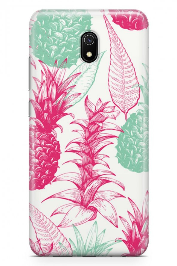 Xiaomi Redmi 8A Kılıf Pineapple Serisi Leah - Resim 2